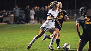UW-Stout Women's Soccer Team faced off against Gustavus Adolphus in a tough fought 2-1 loss on Wednesday October 19th 2016 / UW - Stout Sports Information Photo