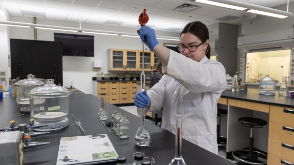 Navigation to Story: Real-World Research: Stout Students Present Projects at Research Day