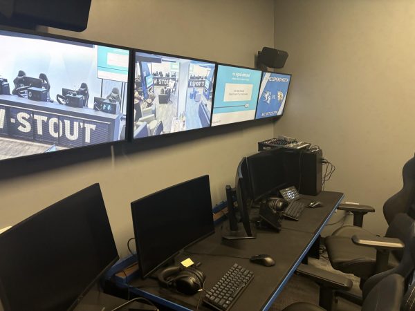 Esports Arena broadcasting room.