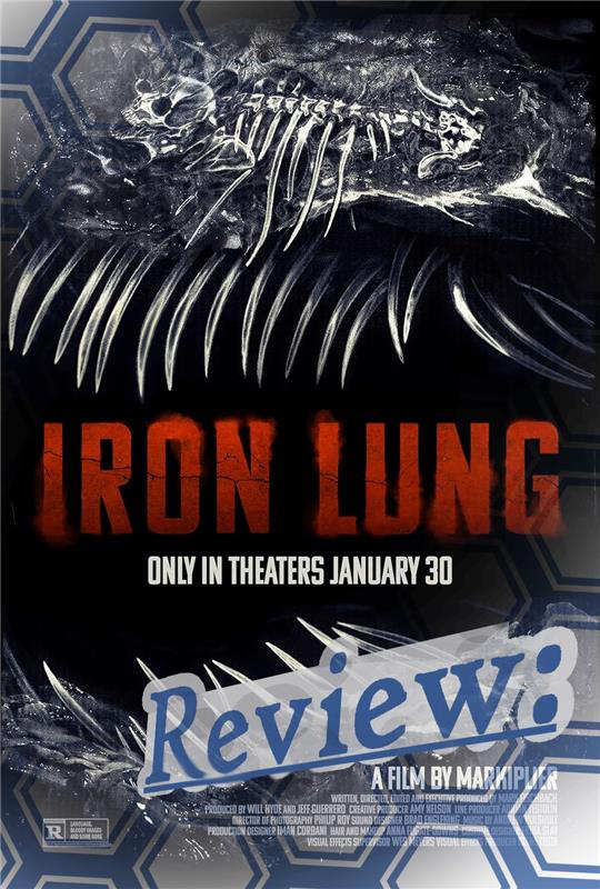 Iron Lung official movie poster, edited by Caleb Bare.