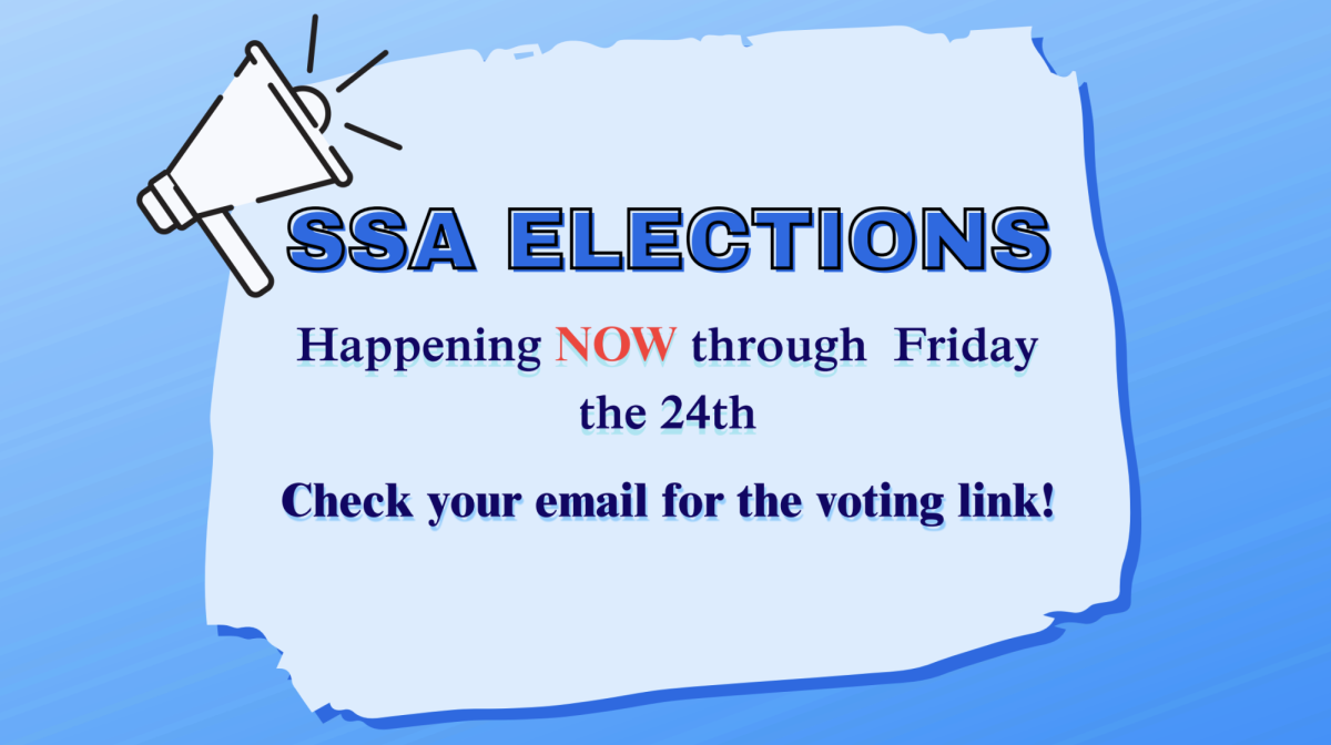 SSA Elections happening NOW!